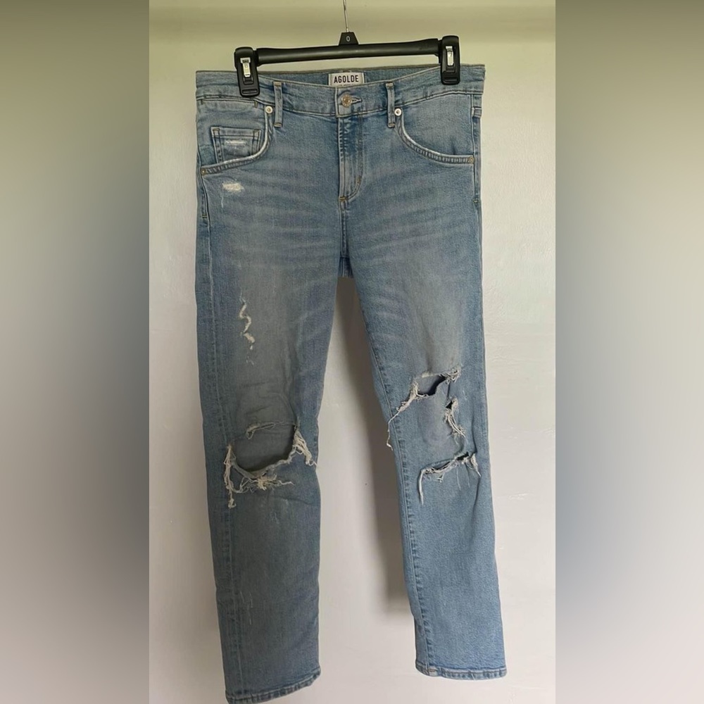 Agolde distressed jeans
